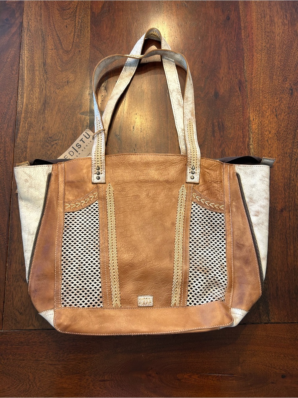 BED|STU Amelie Nectar Lux Tan Rustic Oats Tan Artisan, Cobbler Series NEW w/ Tag